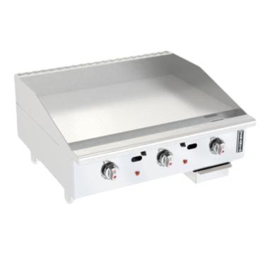 Imagem de Chapa Termostática de Mesa a Gás Venâncio Restaurant New Gaveta Externa 90cm R36CT-36TN