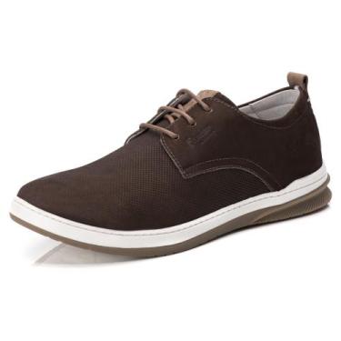 Imagem de Sapato Esporte Fino Gold Elegante e Confortável 7000 - Ranster, Chocol