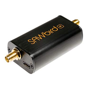 Imagem de Nooelec SAWbird IR - Amplificador de ruído ultrabaixo duplo premium (LNA) e módulo de filtro de serra para aplicações de irídio e inmarsat. Frequência central de 1620 MHz