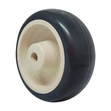 Imagem de Roda borracha termoplástica 3 pol 70kg p/ rodízio - AJAX