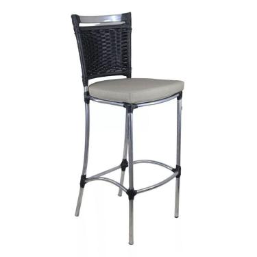 Imagem de Banqueta Em Alumínio E Fibra Sintética Jk