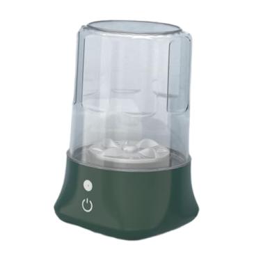 Imagem de Fenteer Máquina de lavar portátil compacta pequena lavadora rápida limpeza 1L para apartamento de viagem, Verde