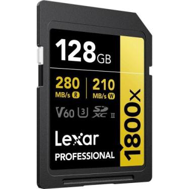 Imagem de Cartão Sdxc 128Gb Lexar Gold Professional 4K 1800X 280Mb/S