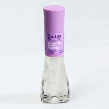 Imagem de Top Coat Glitter Era Glitter Que Me Faltava - Dailus - Dailus Color