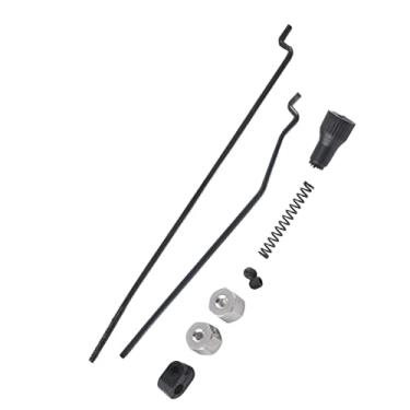 Imagem de RC Repollo da alavanca do freio da haste do acelerador de metal, conjunto do freio do acelerador, peças de carro modelo RC para HSP 94108