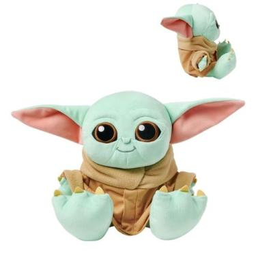 Imagem de Pelúcia Grogu Grande Star Wars Big Feet 45cm Fun F02231 - Fun Divirta-