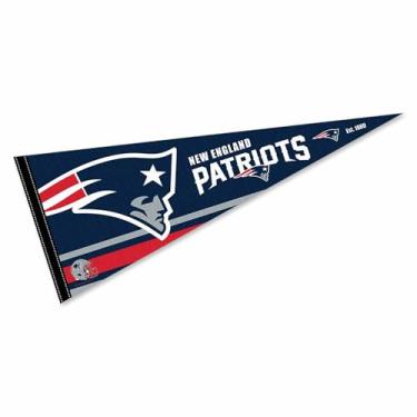 Imagem de Bandeira do pendente WinCraft New England Patriots tamanho completo 30 x 30 polegadas