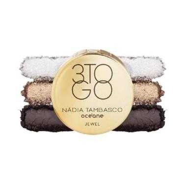 Imagem de Paleta Sombras Nádia Tambasco Trio To Go Jewel Océane 7,8G