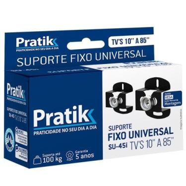Imagem de Suporte TV Pratik SU 45I Universal, Aço Carbono