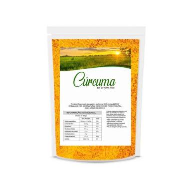 Imagem de Cúrcuma em pó 100% Pura Kahan índia Importado açafrão 500g Premium - D