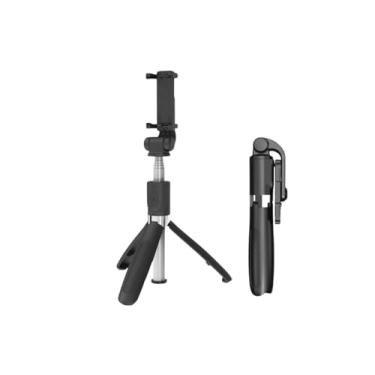 Imagem de Bastão Tripé Mini 360º Dobrável Pau De Selfie Bluetooth Controle Remoto 3 em 1 Celular Câmera Selfie stick