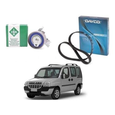 Imagem de Kit Correia Dentada Tensor Doblo 1.8 8v 2002 A 2010 - Dayco