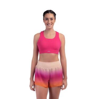 Imagem de Top Corre Alto Impacto Olympikus Feminino, Rosa, G