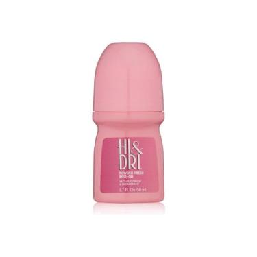 Imagem de Desodorante Roll On Hi E Dri Powder Fresh Rosa 50ml - HI&DRY