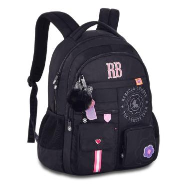 Imagem de Mochila Rebecca Bonbon Bolsa Escolar Feminina Juvenil Adoles