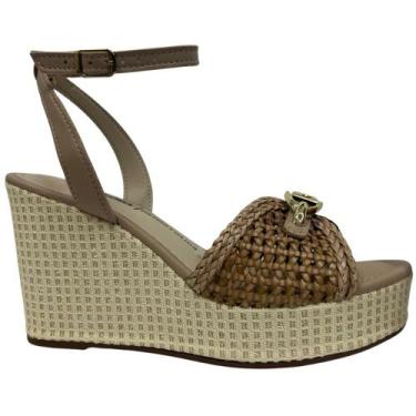 Imagem de Sandália dakota artesa anabela ref: y9871 feminino, Capuccino, 36