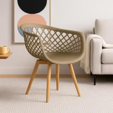 Imagem de Cadeira de jantar Empório Tiffany Web - Geral, Nude