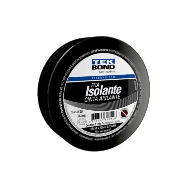 Imagem de Fita Isolante Tekbond Uso Geral 19Mmx20Mm