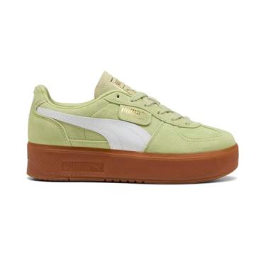 Imagem de PUMA Palermo Elevata Platform Tênis feminino casual - Verde, Verde, 37