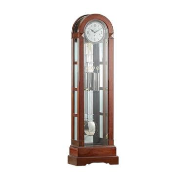 Imagem de Relógio de chão Relógio de chão para sala estar pêndulo criativo europeu silencioso pé para jardim Decoração