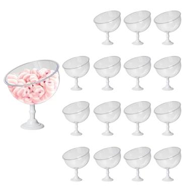 Imagem de 16 Baleiros 1,5l Taça Premium Bomboniere Acrílico Elegante (BRANCO)