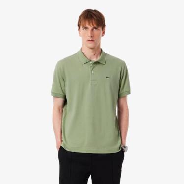 Imagem de Camisa Polo L.12.12 Light Piqué Ajuste Clássico - LACOSTE, L, Verde
