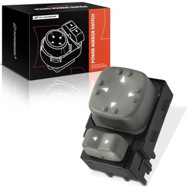 Imagem de A-Premium Interruptor de espelho elétrico compatível com Chevrolet Blazer 1998-2005, S10 1998-2004 e GMC Jimmy 1998-2001, Sonoma 1998-2004 e Oldsmobile Bravada 1998-2001