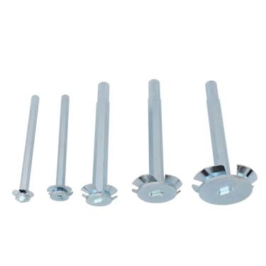 Imagem de SUNGOOYUE Protetor de Soquete de PVC, Protetor de Encanamento Eficaz, Aço de Alta Velocidade para Vários Tubos de PVC, Conjunto de 5 Peças (Conjunto de 5 peças)