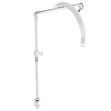 Imagem de Luminaria Estetica Mesa Arco Meia Lua 3 Tons Ajustavel Suporte Celular Limpeza Pele Rosto Tatuagem