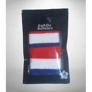 Imagem de Munhequeira Premium Atoalhada 8 Cm Esportiva 2 Unds