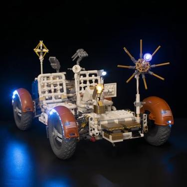 Imagem de LightGo LED Lighting Kit Designed for Lego 42182 NASA Apollo Lunar Roving Vehicle - LRV Building Set - Not Include Model (Classic Version)