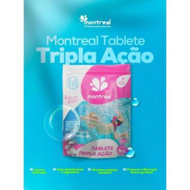 Imagem de Pastilha de cloro para piscina tripa ação 200g - montreal