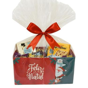 Imagem de O Melhor Presente de Natal Cesta Ferrero Panettone Bombons - Ferrero R