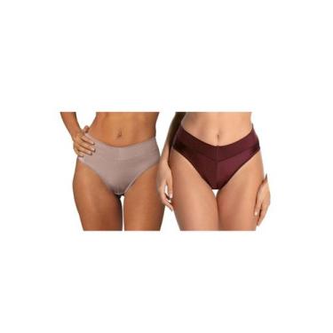 Imagem de Kit C/ 2 Calça Cavada Cítara De Millus 026065 - 026064 - DeMillus, Lil