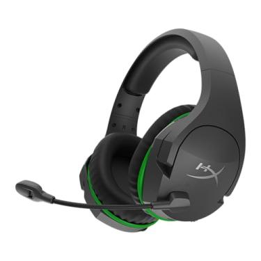 Imagem de Headset Wireless Gamer HyperX CloudX Stinger Core - Licenciado pela Xbox, Leve, Áudio Imersivo com Windows Sonic, Drivers de 40 mm, Preto e Verde (4P5J0AA)
