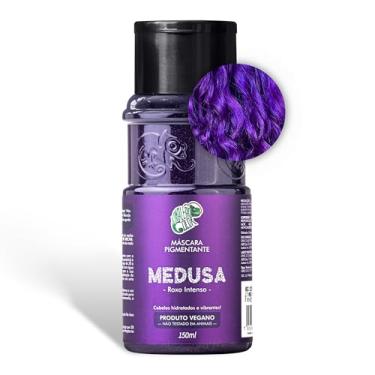 Imagem de Kamaleão Color – Máscara Pigmentante Semi-Permanente, Medusa - Cores Vibrantes e Hidratação Intensa – Low Poo, Vegano, Cruelty Free – 150ml