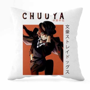 Imagem de Capa de almofada decorativa Bungos Strays Dogs Anime