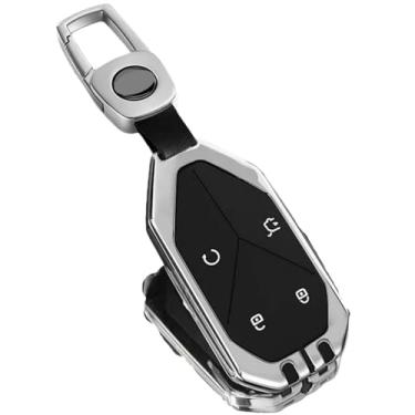 Imagem de Capa de proteção para chave de controle remoto de carro, chaveiro compatível com Fórmula Leopard 8 2025, acessórios internos, capa de chave fob(B 01)