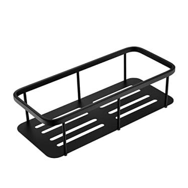 Imagem de Prateleiras de banheiro prateleira de banheiro rack de armazenamento de parede organizador de casa de banho itens domésticos rack acessórios de banheiro organizador de prateleira de banheiro (cor