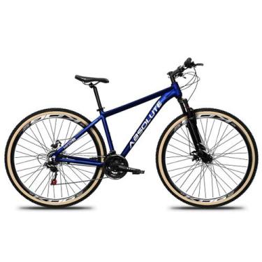 Imagem de Bicicleta Aro MTB 29 Absolute Nero 5 21v Shimano Freio Disco, Azul mar