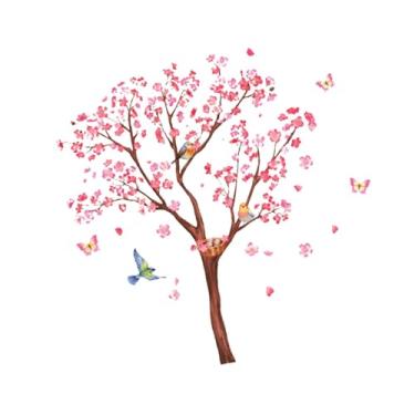 Imagem de BLWOTMOR Adesivo de Parede com Flores E Pássaros, Removível E Adesivo, Decoração de Parede, Adesivo Inovador para