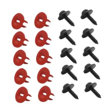 Imagem de KiBcsLic Parafusos de fixação com clipe, compatíveis com para- de veículos C30 e V70. Peça de reposição robusta e profissional.