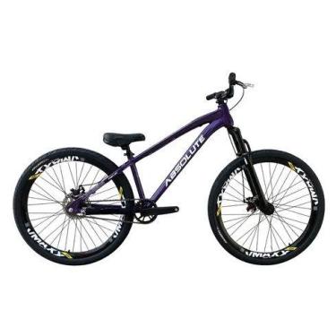 Imagem de Bicicleta aro 26 Absolute Brutus Pro 3 Roxa Single Freio Hidráulico Vm
