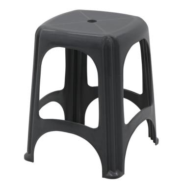 Imagem de Banqueta Tramontina Niterói Em Polipropileno Cinza