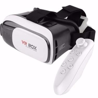 Imagem de Oculos De Realidade Virtual 3d + Controle Bluetooth - Vr Box