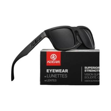 Imagem de Óculos De Sol Polarizados Quadrados Masculinos KDEAM 2022 Para Estilo 