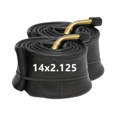 Imagem de Câmara De Ar De 14 Polegadas 14x2.125 Para Bicicleta Elétrica KUGOO V1