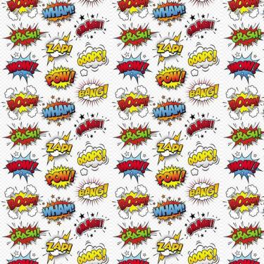 Imagem de Papel De Parede Wow Zap Pow Crash Smash Bang Ooops Wham Boom