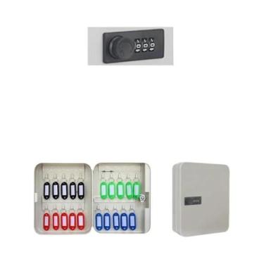Imagem de Caixa De Armazenamento Multi-Chaves Com Proteção Por Senha, Cofre Para