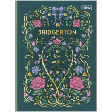 Imagem de Caderno Colegial Tilibra Bridgerton Costurado Vintage 160 fl